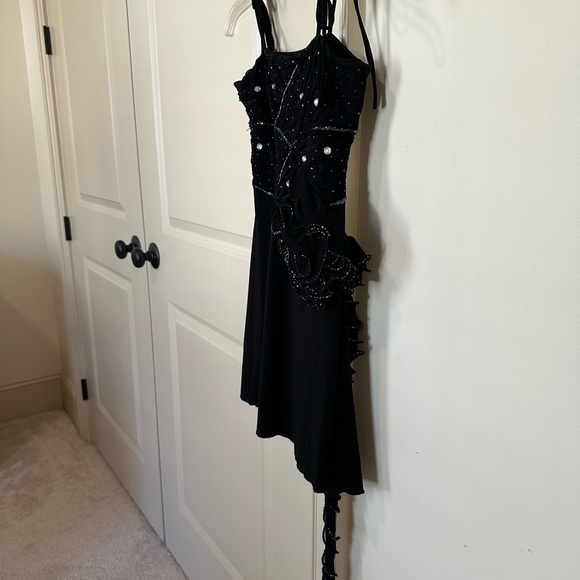 Amanda Adams Couture Hand Beaded and Sequin Embellished Tunic - Picture 4 of 10